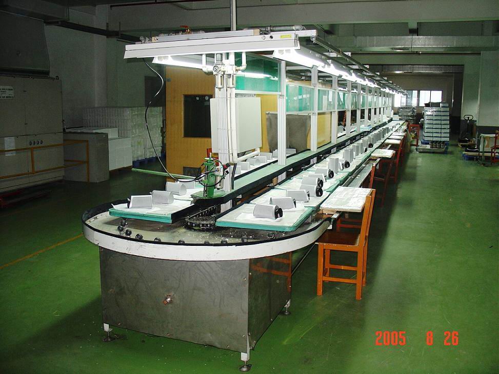 鏈條臺(tái)車輸送線 汽車配件鏈板組裝線、鏈條臺(tái)車輸送線